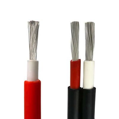 ซื้อ 4mm2 Pv โซลาร์เคเบิล Xlpo ติดกันด้วยความปลอดภัยเพิ่มขึ้น CE Certified online manufacture