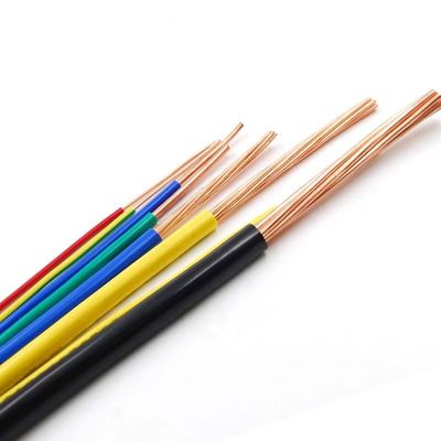 ซื้อ ZR-RV/BVR/BV/RV/BVV/RVV สายเชื่อมไฟฟ้า อาคารยืดหยุ่น สายไฟฟ้า 1.5mm online manufacture
