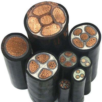 ซื้อ ความยาวที่กําหนดเอง 0.6 / 1KV NYY ทองแดงนํา XLPE PVC หมวกสายไฟฟ้า online manufacture