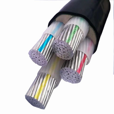 ซื้อ สายเคเบิ้ล XLPE ที่แยกกัน 4 คอร์ 35 มม 50 มม 70 มม 95 มม 120 มม 185 มม 240 มม คอร์อลูมิเนียม online manufacture