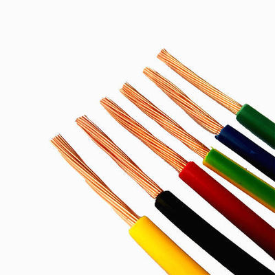 ซื้อ BV BVR สายไฟฟ้าประปา PVC สายไฟฟ้าแกนแข็ง 4 มม สายไฟฟ้าสําหรับครัวเรือน online manufacture