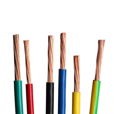 ซื้อ 1สายไฟฟ้าพีวีซีขนาด 0.5 มม สําหรับบ้าน ปกปิดพีวีซีสีที่กําหนดเอง และบ้าน BVR online manufacture