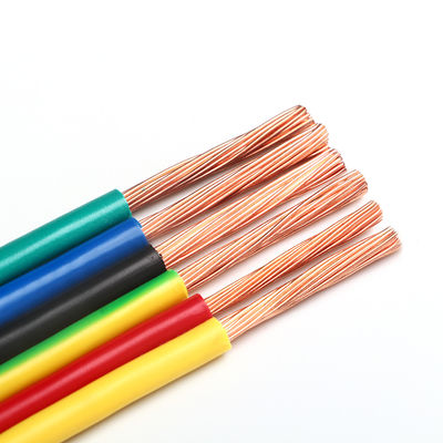 ซื้อ 6 มม AWG 6 อาคารโครงสร้างโครงการเดียว PVC สายไฟฟ้า ทองแดง กันชนิดเปล่า online manufacture