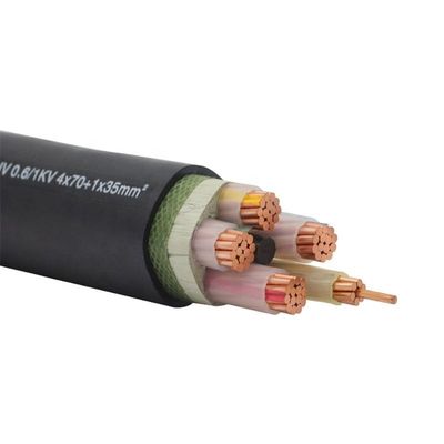 ซื้อ สายไฟฟ้า YJV22 ที่ได้รับการรับรองจาก CE พร้อมความโดดเดี่ยว XLPE และความกระชับกําลังปริมาณ 0.6/1KV online manufacture