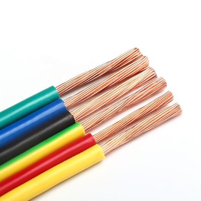 ซื้อ 1.5 มิลลิเมตร 2.5 มิลลิเมตร 4 มิลลิเมตร 6 มิลลิเมตร พีวีซี กันแดง สายไฟฟ้าไฟฟ้าสําหรับอาคาร online manufacture