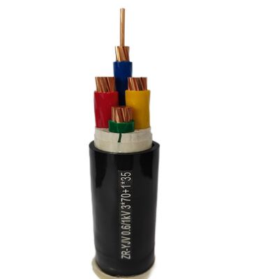 ซื้อ สายไฟฟ้าความดันต่ํา 4x16-185mm2 สายไฟฟ้า Cu XLPE SWA PVC พร้อมหนังสือรับรอง ISO9001/CCC/CE online manufacture