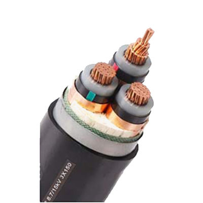 IEC 60502 สายเคเบิล XLPE ที่ได้รับการอนุมัติสําหรับความดันขนาด 35kV ในโรงไฟฟ้า