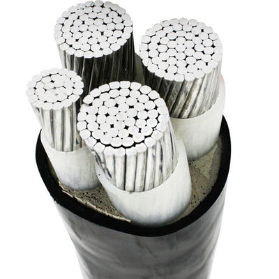สายไฟฟ้าปลอดไฟฟ้าสแตนดาร์ดทองแดง XLPE ด้วย PVC PE Jacket YJV YJLV YJLV22