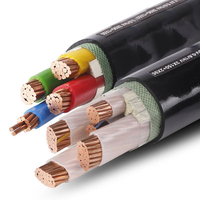 ทองแดงประสานงาน 16mm Single Multi Core XLPE ติดเคเบิลไฟฟ้า PVC ที่แยก Nyy N2xy