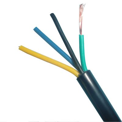 15mm2 25mm2 สามารถปรับแต่ง RVV สายทองแดงยืดหยุ่นที่มีวัสดุประกอบความร้อน PVC