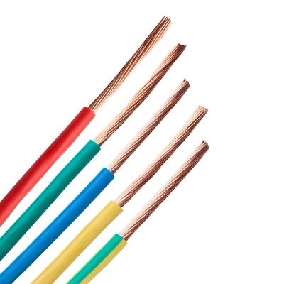 การก่อสร้างสายทองแดงเนื้อเดียว BV 10mm XLPE Cable สําหรับใต้ดิน