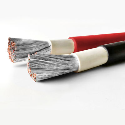 PV1-F 1x4mm 6mm สายไฟฟ้าแสงอาทิตย์ ควันต่ํา ไม่มีสายฮาโลเจนสําหรับความดันต่ํา h05vv-f