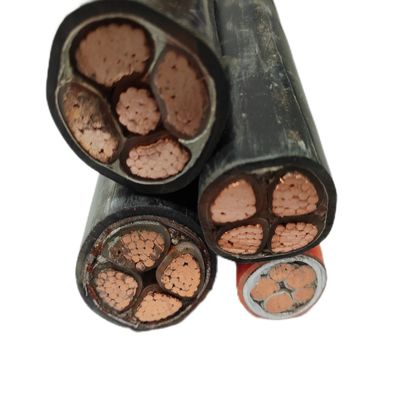 Yjv32 0.6/1kv 4x16-185mm2 ทองแดงนํา XLPE SWA PVC สายไฟฟ้าสําหรับการก่อสร้าง