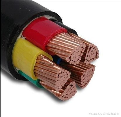 สายไฟฟ้าระดับความดันต่ําขนาด 150 ตารางมิลลิเมตรแบบเดียวที่มี XLPE Insulation และ Copper Conductor